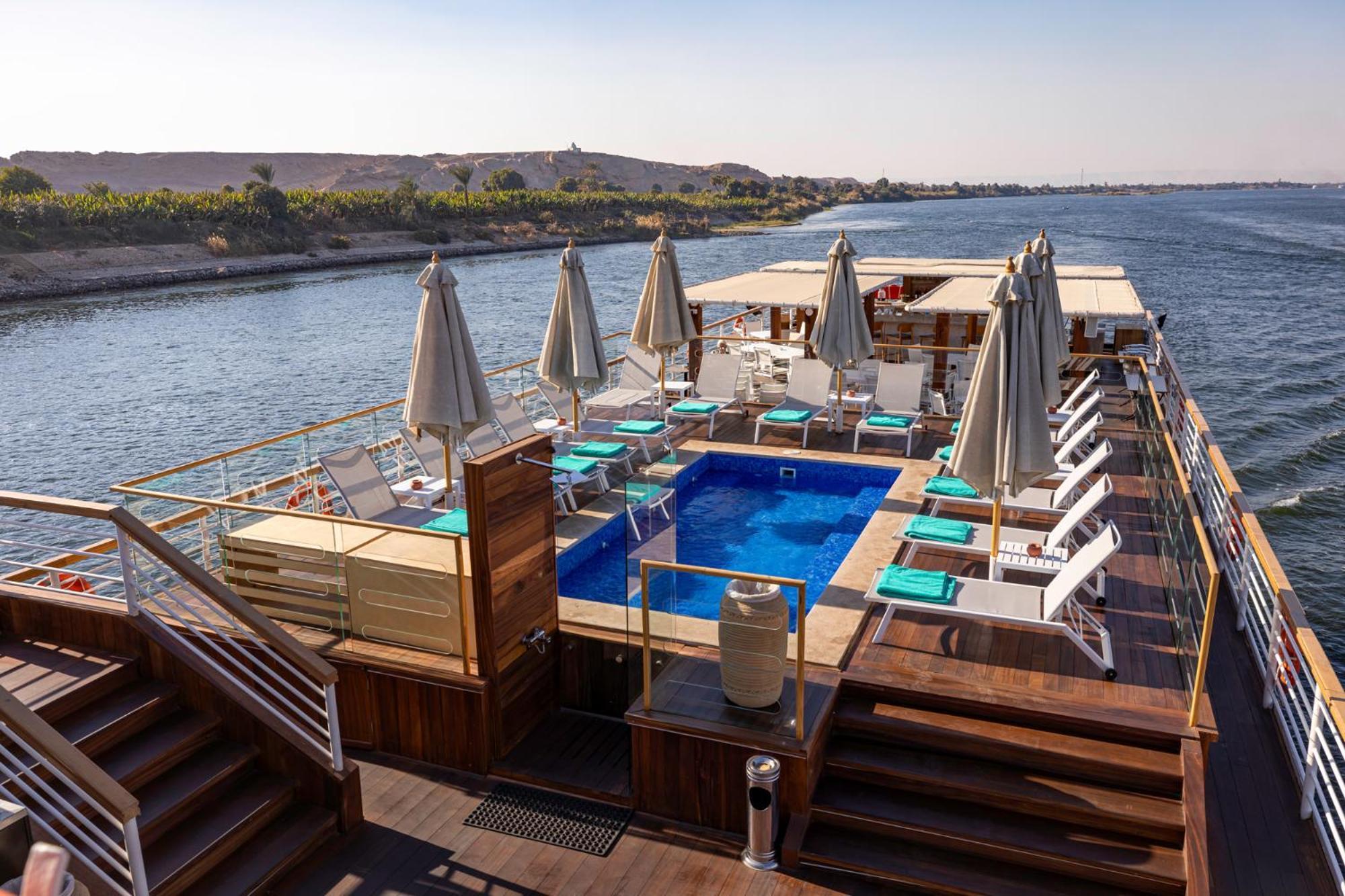 Tia Boutique Nile Cruise - Every Monday From Luxor For 04 & 07 Nights - Every Friday From Aswan For 03 & 07 Nights Eksteriør billede
