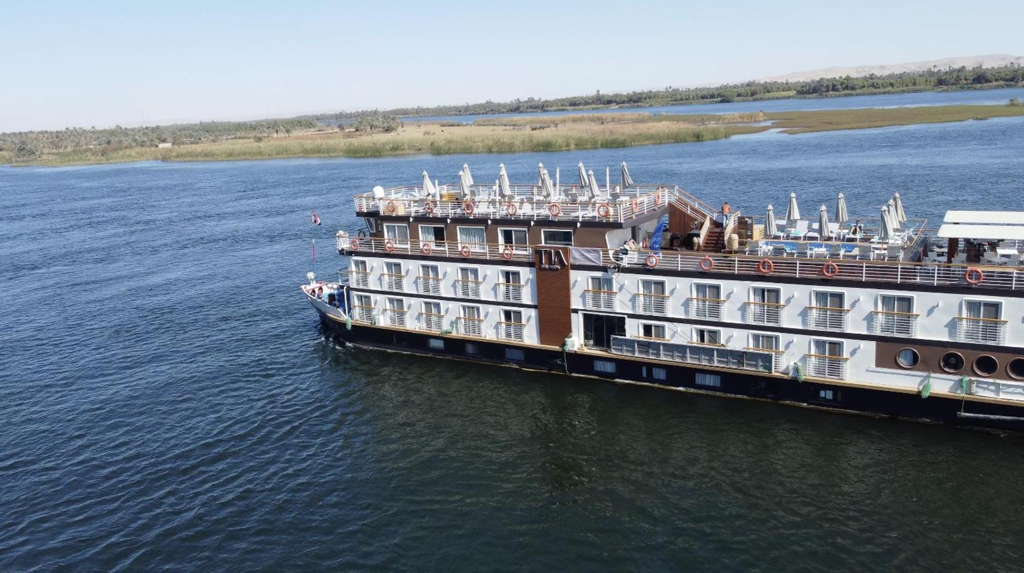 Tia Boutique Nile Cruise - Every Monday From Luxor For 04 & 07 Nights - Every Friday From Aswan For 03 & 07 Nights Eksteriør billede